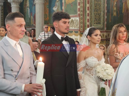 Mirel Rădoi și soția Viviana sunt nașii lui Florinel Coman! Video