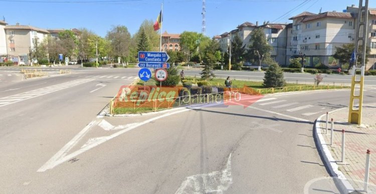 Încep lucrările pentru fluidizarea traficului, printr-un sens giratoriu, la Murfatlar! 