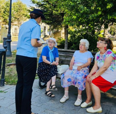 Activități de informare a populației, pe timp de caniculă, ale ISU Dobrogea