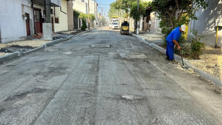 Trafic restricționat în Piața Chiliei din cauza lucrărilor de asfaltare