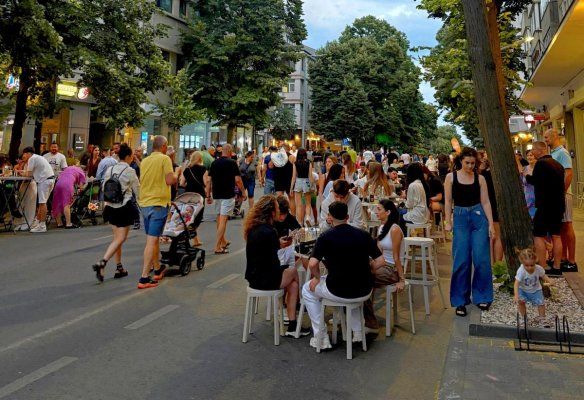 Bulevardul Tomis devine din nou pietonal, pentru un weekend memorabil