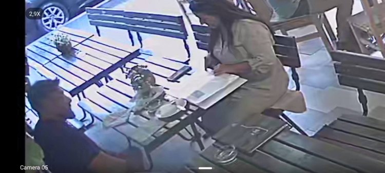 Un cuplu s-a îmbuibat cu mâncare la terasa Litoral, din Eforie Nord, și a fugit fără să plătească. Video