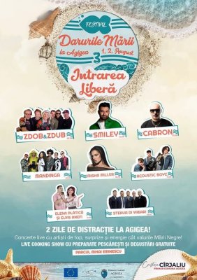 O nouă ediție a Festivalului „Darurile Mării” va avea loc în august la Agigea