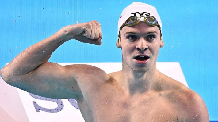 Înot: Francezul Leon Marchand a doborât recordul mondial la 200 m mixt, în semifinale, la Singapore