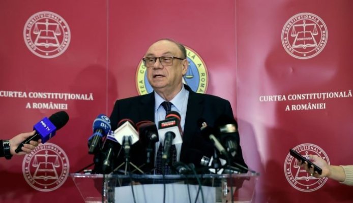 Președintele CCR dă explicații pentru scandalul cu primele judecătorilor