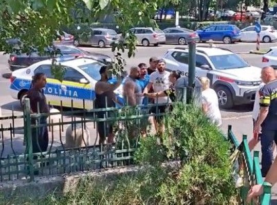  Scandal la spitalul Marie Curie din Capitală! Un agent de pază a fost acuzat că a lovit un bărbat. Video