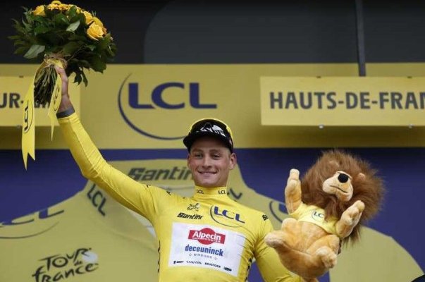 Ciclism: Olandezul Mathieu van der Poel a câștigat etapa a 2-a a Turului Franței