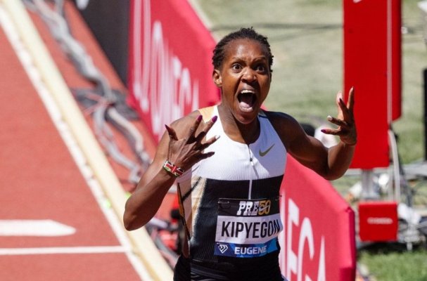 Atletism: Kenyanca Faith Kipyegon și-a îmbunătățit recordul la 1.500 metri