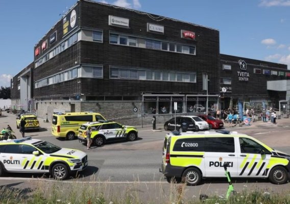 Incident armat, într-un centru comercial din Oslo. Cel puțin o persoană a fost rănită 