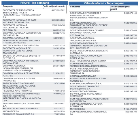 Constanța are doar 6 companii în primele 100 din România ca profit  