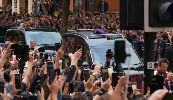 Legendarul star rock Ozzy Osbourne a fost condus pe ultimul drum. Video