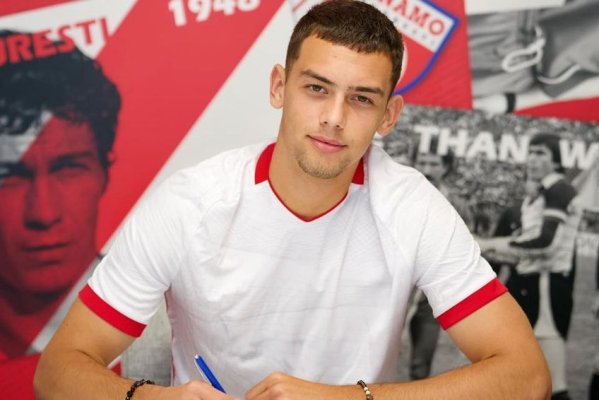 Dinamo a făcut și al  7-lea transfer al verii. Atacantul ucrainean în vârstă de 19 ani Vadym Kyrychenko s-a alăturat echipei