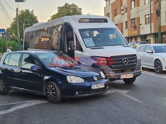 Accident spectaculos pe I.C. Brătianu cu 20 de persoane implicate. Video