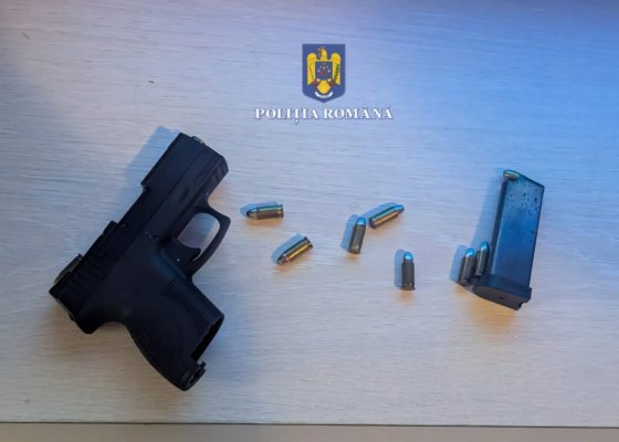 Bărbat de 48 de ani, pus sub control judiciar pentru deținere de armă letală fără autorizație