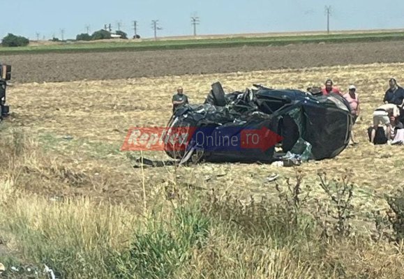 Accident rutier grav, la Mihail Kogălniceanu! Un TIR condus de un șofer bulgar a intrat într-o mașină care staționa