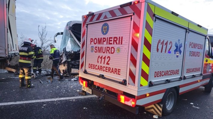Accident cu opt victime, dintre care șase sunt copii