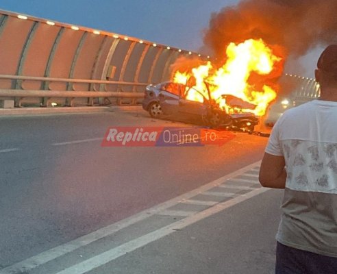 Șoferul autoturismului care a provocat accidentul de pe Podul de la Butelii era beat!