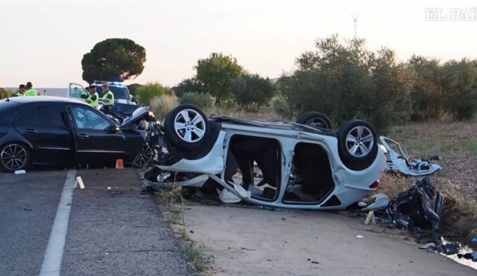 Doliu! Cinci români, dintre care trei copii, au murit într-un accident devastator în Spania