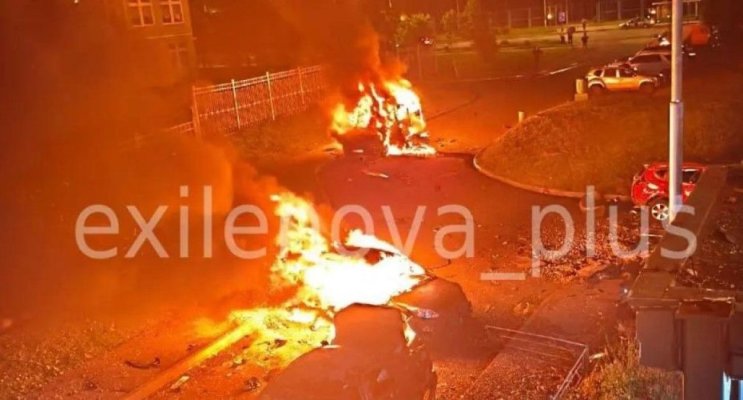 Ucrainenii au atacat cu zeci de drone Moscova. Aeroporturile au fost închise