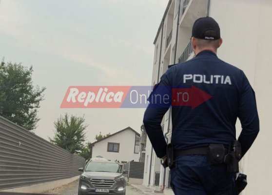 Scene de groază la Valu lui Traian! O femeie și copilul ei, la un pas să fie călcate cu mașina, intenționat, de un vecin dus cu pluta! Video