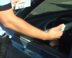 Un șofer a fost prins conducând beat în Costinești