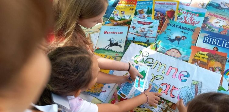 Biblioteca din Vacanță – un program nonformal pentru copiii din Năvodari