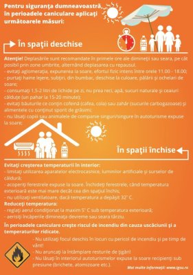 Primăria Hârșova, atenționare meteo de cod portocaliu