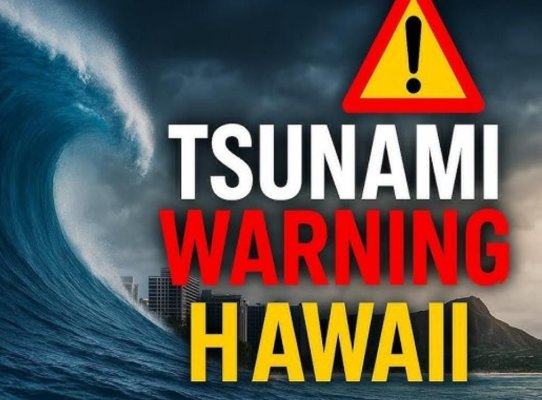 O familie de români, prinsă în mijlocul alertei de tsunami din Hawaii. Video