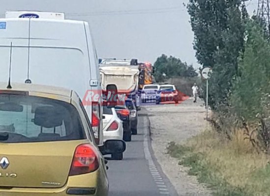 Incendiu pe Varianta Ovidiu, la Târgul de Legume Fructe! Video