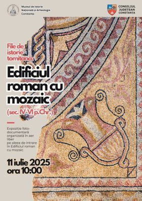 Muzeul de Istorie se pregătește să redea publicului Edificiul Roman cu Mozaic 