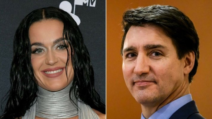 Katy Perry și Justin Trudeau, surprinși luând cina în Montreal