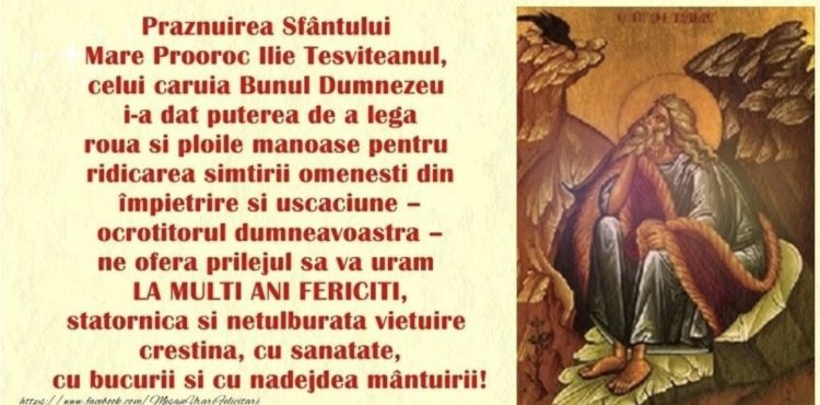 Primarul din Mihail Kogălniceanu, Ancuța Belu, mesaj de Sfântul Ilie