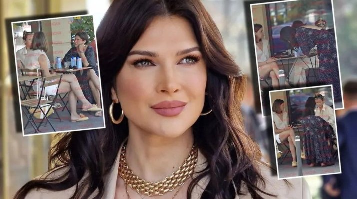 Monica Bîrlădeanu, show total în centrul Capitalei