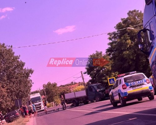 Accident rutier la ieșire din Murfatlar, cu o victimă încarcerată!