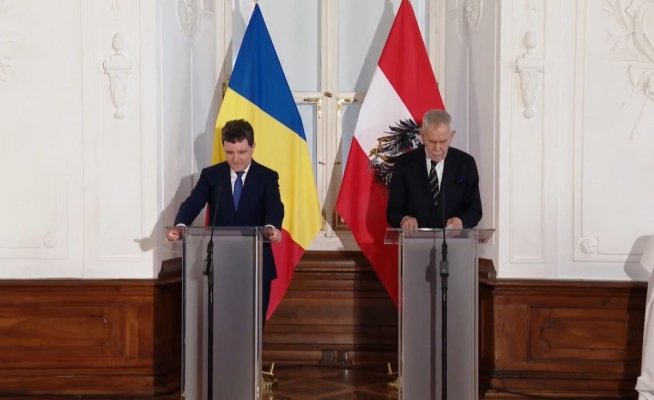 Nicușor Dan anunță că România și Austria relansează parteneriatul strategic