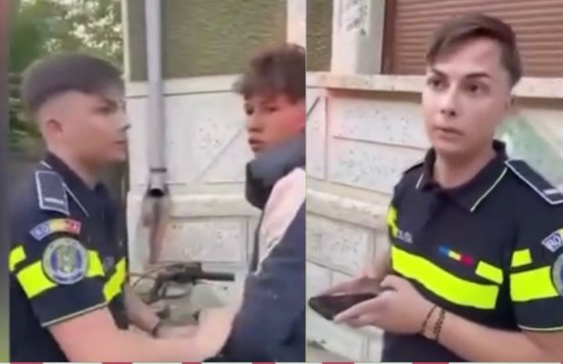 Un polițist a fost agresat de mai mulți oameni pentru că a oprit un bărbat care conducea beat. Video