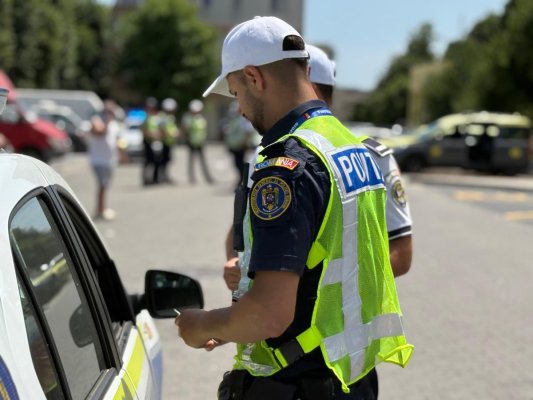 Acțiuni ale polițiștilor pentru menținerea ordinii și liniștii publice