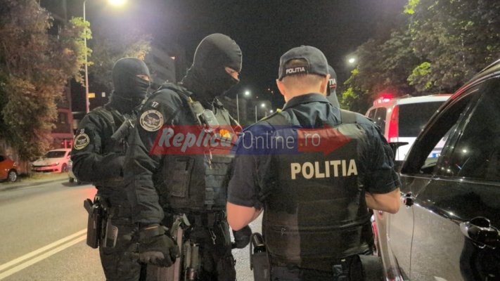 Razie de amploare în Constanța! Poliţiştii și luptătorii SAS au verificat sute de autovehicule în trafic