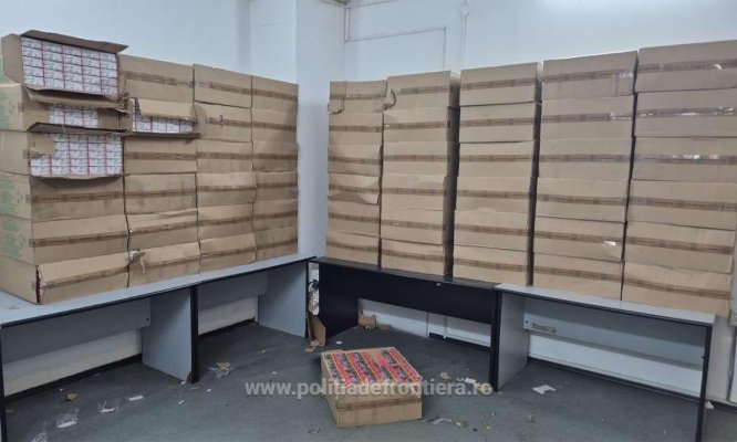 Țigarete în valoare de peste 160.000 de euro, depistate într-o acțiune de tip „BLITZ” la Giurgiu