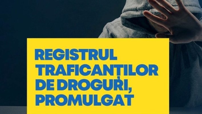 Registrul traficanților de droguri a devenit operațional: 26.000 de persoane monitorizate