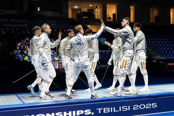 Scrimă – Campionatul Mondial: România luptă pentru bronz la sabie masculin echipe