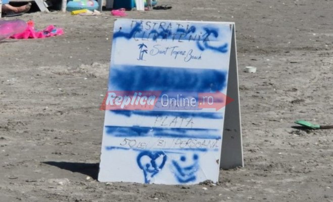 „Taxa pe cearșaf“ la plaja Saint Tropez din Mamaia, manipulare grosolană și respect zero pentru turiști. Video