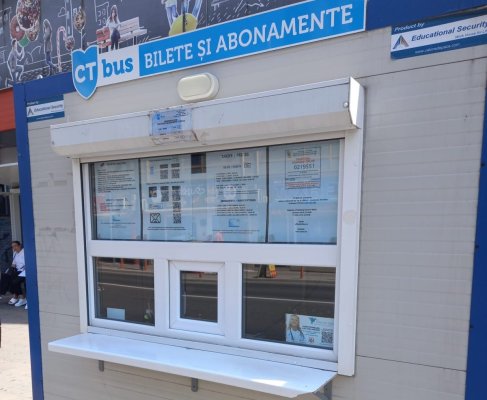 Casele de marcat de la tonetele CT BUS vor fi mâine în mentenanță, pentru actualizarea TVA
