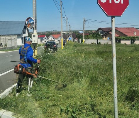 Gospodăria Comunală Valu lui Traian menține curățenia în comună