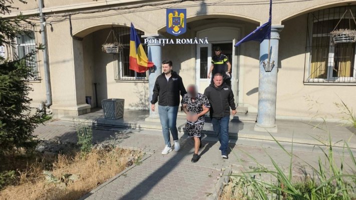 Spărgător de case din Medgidia, săltat de polițiști. Video