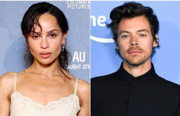 Harry Styles și Zoe Kravitz, surprinși împreună la Londra și Roma