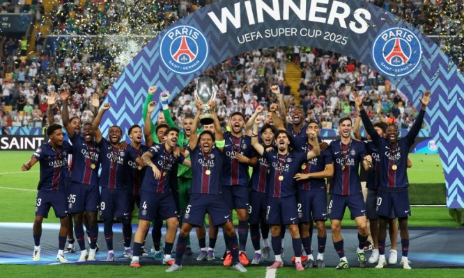 PSG câștigă Supercupa Europei, după ce învinge Tottenham la penalty-uri