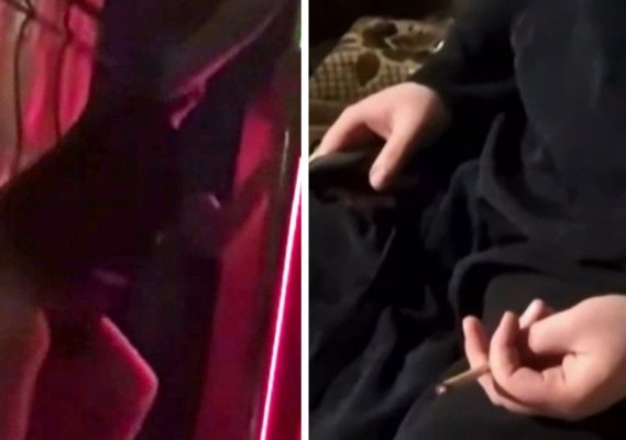 Scandal în Biserică! Doi preoți călugări au fost filmați într-un club dansând la bară și fumând. Video
