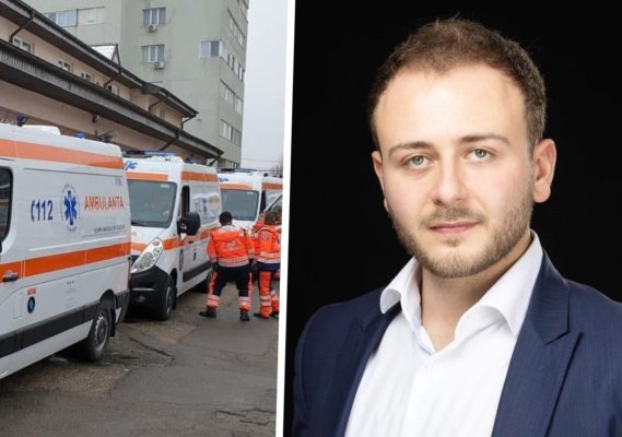 Ambulanțele uzate din Constanța sunt reparate la unul dintre cei mai bogați oameni de afaceri din România. Video