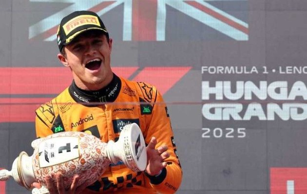 Auto - F1: Britanicul Lando Norris de la McLaren-Mercedes a câștigat Marele Premiu al Ungariei